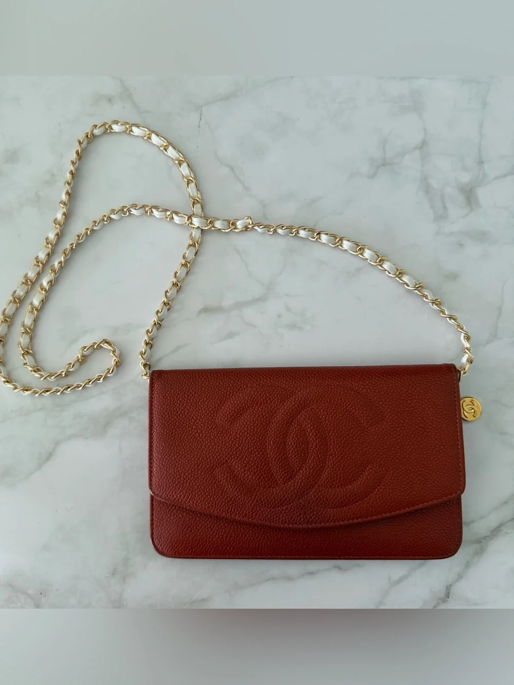 CHANEL Caviar Timeless CC Wallet